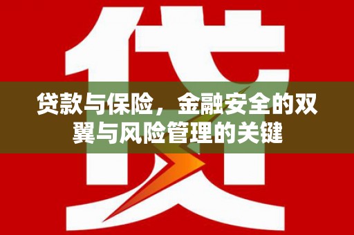 夏县贷款与保险，金融安全的双翼与风险管理的关键