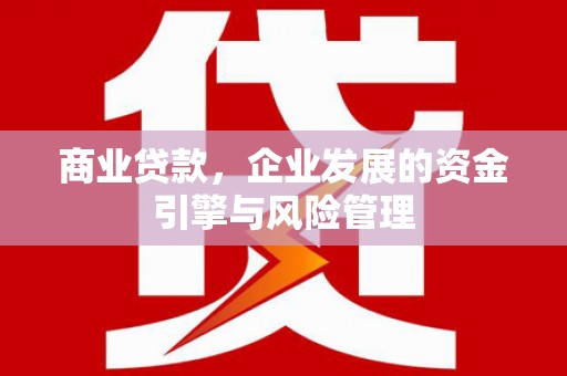 夏县商业贷款，企业发展的资金引擎与风险管理