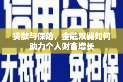 夏县贷款与保险，金融双翼如何助力个人财富增长