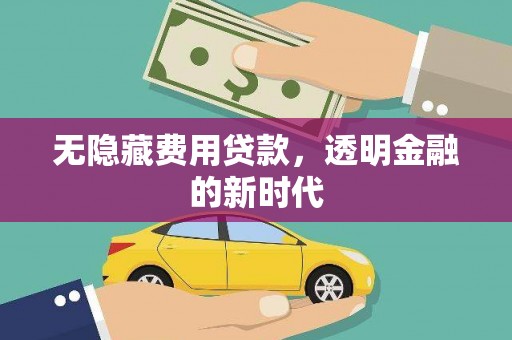 夏县无隐藏费用贷款，透明金融的新时代