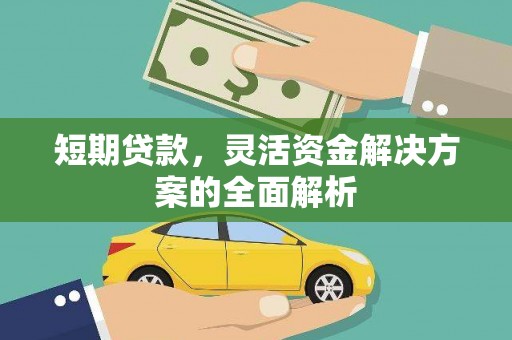 夏县短期贷款，灵活资金解决方案的全面解析