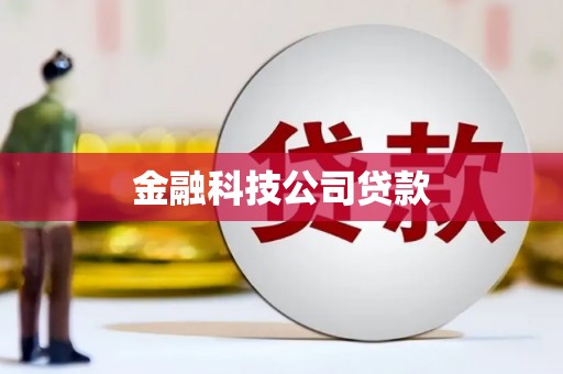 夏县金融科技公司贷款