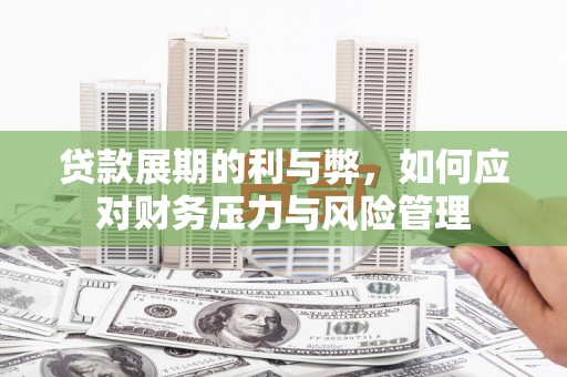 夏县贷款展期的利与弊，如何应对财务压力与风险管理