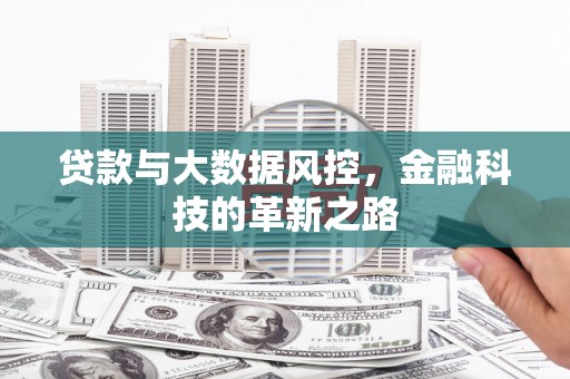夏县贷款与大数据风控，金融科技的革新之路