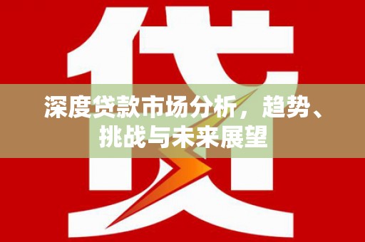 夏县深度贷款市场分析，趋势、挑战与未来展望