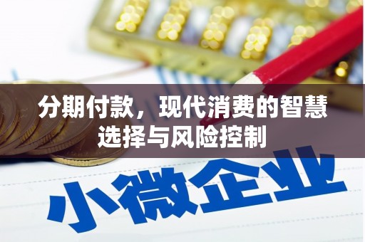 夏县分期付款，现代消费的智慧选择与风险控制