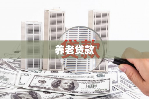 夏县养老贷款