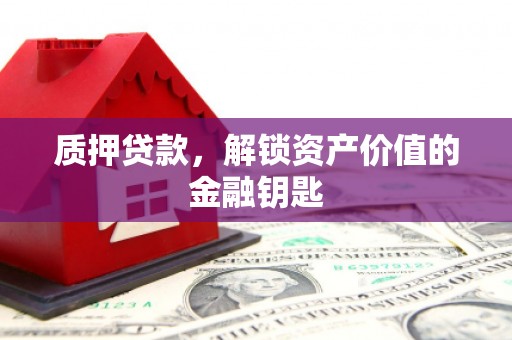 夏县质押贷款，解锁资产价值的金融钥匙