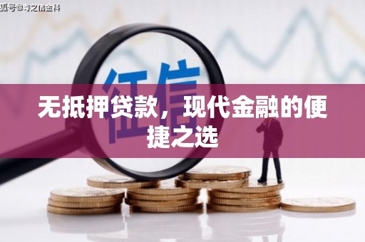 夏县无抵押贷款，现代金融的便捷之选