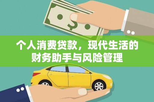 夏县个人消费贷款，现代生活的财务助手与风险管理