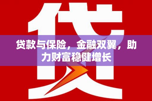 夏县贷款与保险，金融双翼，助力财富稳健增长