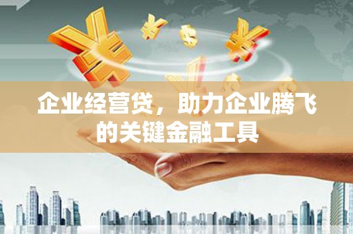 夏县企业经营贷，助力企业腾飞的关键金融工具