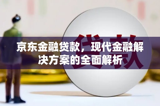 夏县京东金融贷款，现代金融解决方案的全面解析