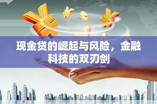 夏县现金贷的崛起与风险，金融科技的双刃剑