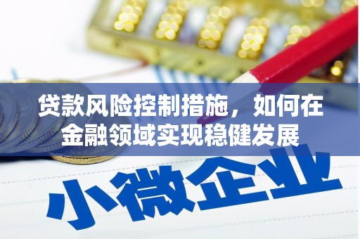 夏县贷款风险控制措施，如何在金融领域实现稳健发展