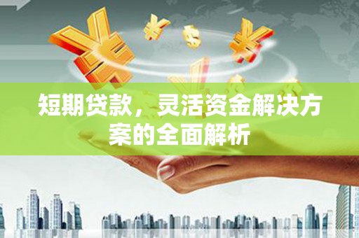 夏县短期贷款，灵活资金解决方案的全面解析