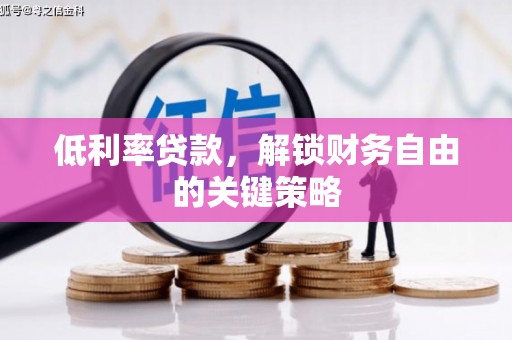 夏县低利率贷款，解锁财务自由的关键策略