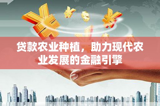 夏县贷款农业种植，助力现代农业发展的金融引擎