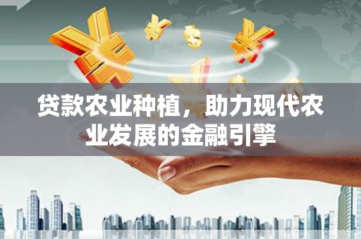 夏县贷款农业种植，助力现代农业发展的金融引擎