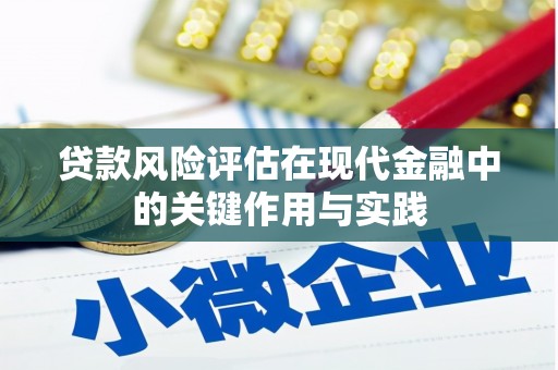 夏县贷款风险评估在现代金融中的关键作用与实践