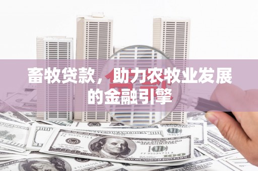 夏县畜牧贷款，助力农牧业发展的金融引擎