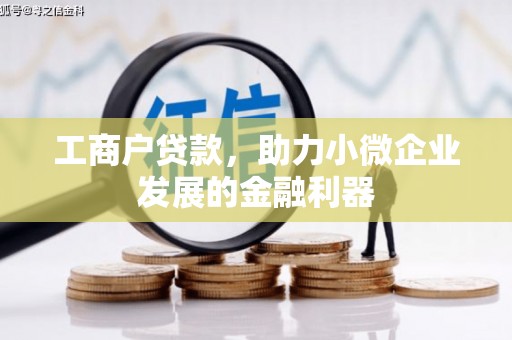 夏县工商户贷款，助力小微企业发展的金融利器