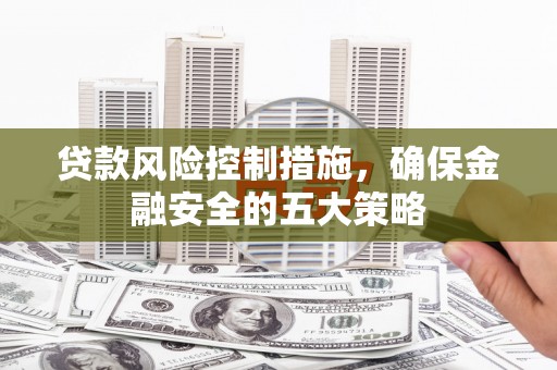 夏县贷款风险控制措施，确保金融安全的五大策略