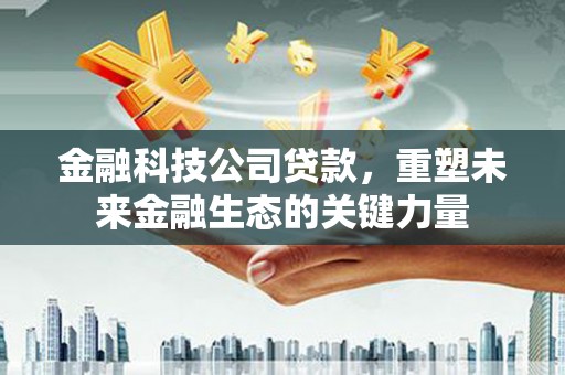 夏县金融科技公司贷款，重塑未来金融生态的关键力量