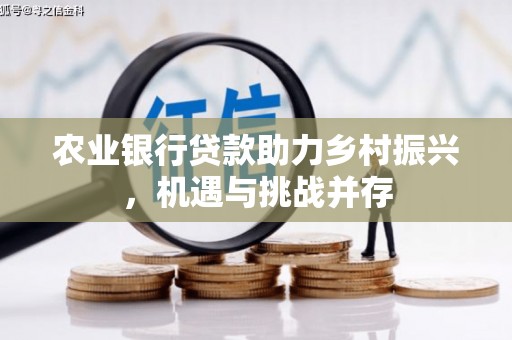 夏县农业银行贷款助力乡村振兴，机遇与挑战并存