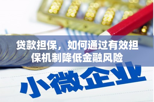 夏县贷款担保，如何通过有效担保机制降低金融风险