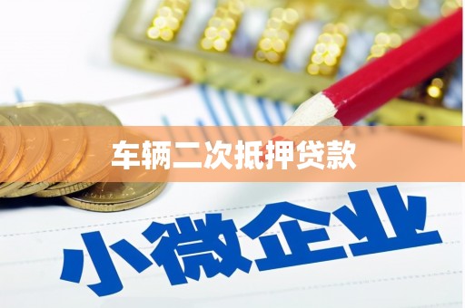 夏县车辆二次抵押贷款