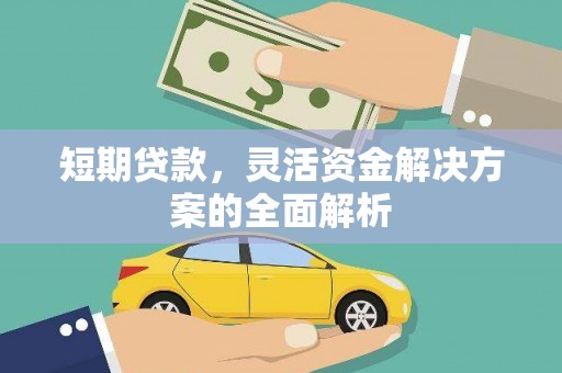 夏县短期贷款，灵活资金解决方案的全面解析