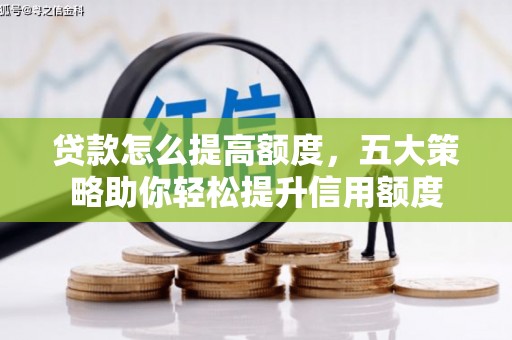 夏县贷款怎么提高额度，五大策略助你轻松提升信用额度