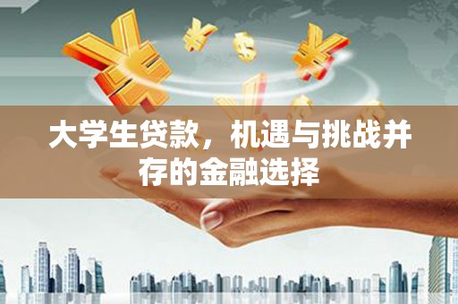 夏县大学生贷款，机遇与挑战并存的金融选择
