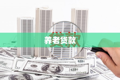 夏县养老贷款
