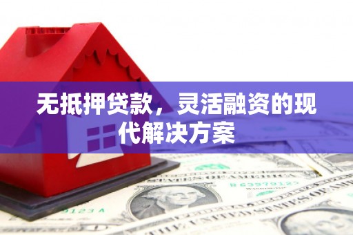 夏县无抵押贷款，灵活融资的现代解决方案