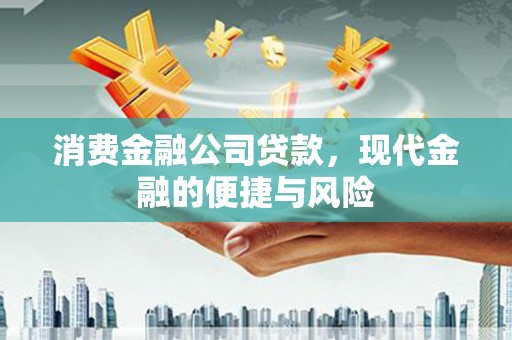 夏县消费金融公司贷款，现代金融的便捷与风险