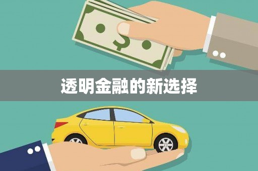 夏县透明金融的新选择