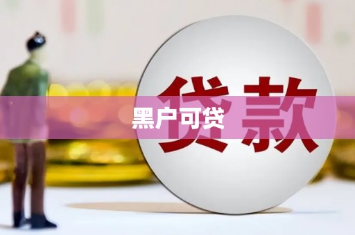 夏县黑户可贷